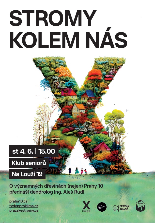 Přednáška Stromy kolem nás - významné dřeviny Prahy 10
